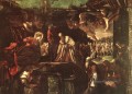 Adoración de los Magos Renacimiento italiano Tintoretto